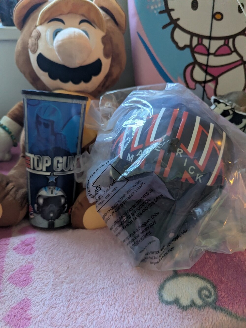 Top gun movie collectible maverick helmet popcorn bucket And Cup